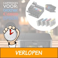 Cartridges voor Canon, Epson en Brother