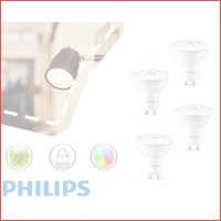 4-pack Philips warm witte LED spots