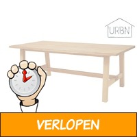 URBN eikenhouten eettafel