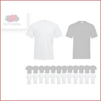 Fruit of the loom T-shirts met ronde hal..