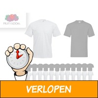 Fruit of the loom T-shirts met ronde hals - 12 stuks - ..