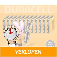 72 x Duracell Industrial batterijen