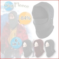 Multifunctionele fleece wintermuts