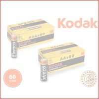 60 x Kodak Xtralife batterijen