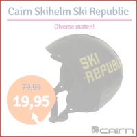 Cairn Skihelm Ski Republic zwart/geel -..
