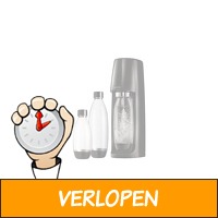 SodaStream Spirit met 3 flessen