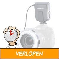 LED Flash Ring voor DSLR, voor o.a.Canon-Nikon-Olympus-..