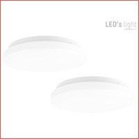 2 x LED's Light plafonniere