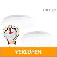 2 x LED's Light plafonniere