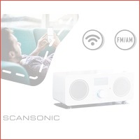 Scansonic in300 wifi tafelradio