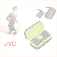 JVC draadloze sport oortjes