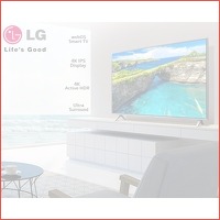 LG 43 inch ultra HD 4K smart TC