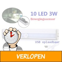 USB oplaadbare sensor LED-lamp