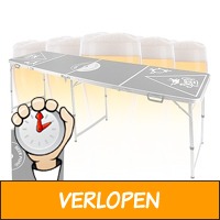 Opvouwbare bierpong tafel