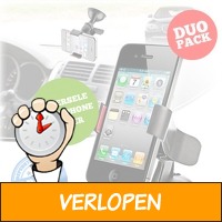 2 x universele smartphone houder