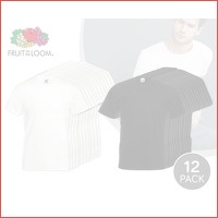 12-pack Fruit of the Loom T-shirts