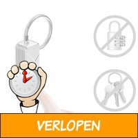 Hangslot met vingerherkenning