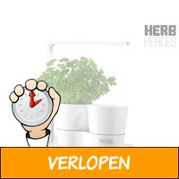 Herb Heroes Groeipakket: Booster, Twin Pot en Grow Stic..