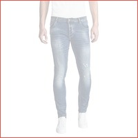 Solid jeans met steekzakken