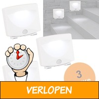 3-delige LED trapverlichting met sensor