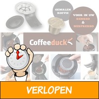 Coffeeduck voor Senseo of Nespresso