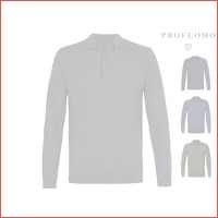 Profuomo longsleeve polo