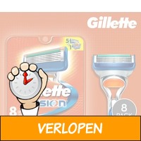 8 x Gillette Fusion scheermesjes
