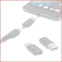 Micro USB naar USB C adapter