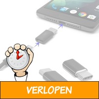 Micro USB naar USB C adapter