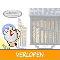 Hofftech Titanium HSS Borenset - 170 Delig