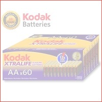 60-Pack Kodak Alkaline batterijen