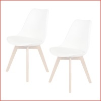 2 x Avia eetkamerstoelen