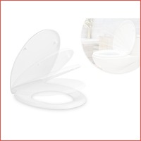 Afneembare Soft-Close toiletbril