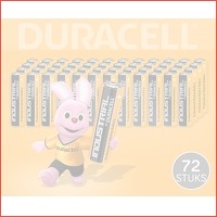 72 x Duracell Industrial batterijen