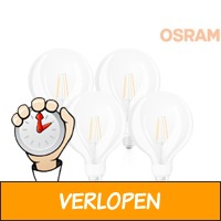 4 x Osram GlowDim LED lamp