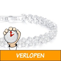 Armband van 18 karaats witgoud