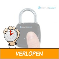 Silvergear vingerafdruk hangslot