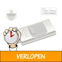 3-in-1 Flashdrive voor Android, iPhone en USB