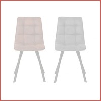 Comfortabele designer eetkamerstoelen