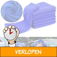 Absorberende microvezel doek