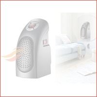 Power fan heater