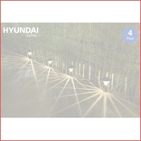 Hyundai LED solar XL tuinlampen