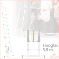 O'Daddy telescoop ladder 3,9 meter