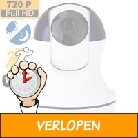 WiFi 720p IP camera met bewegingsdetectie & Night V..