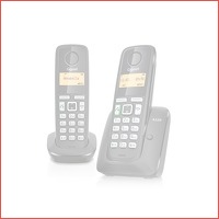 Gigaset dect telefoon A220 DUO zwart