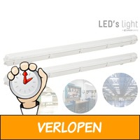 2 x LED's Light LED-armatuur