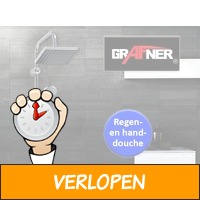 Grafner regenval doucheset