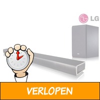 LG soundbar en subwoofer