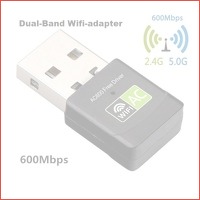 600 Mbps Dual Band USB WiFi adapter