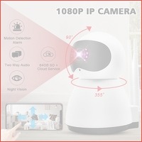 Full HD Home Security IP 360 WIFI IP-108..